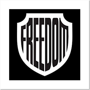 Freedom Shield Posters and Art